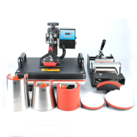 8-in-1 , 29cm x 38cm Heat Press Machine, - Clamshell, Digital Control