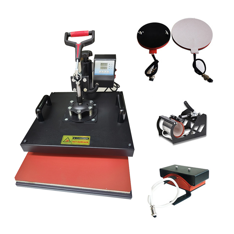 5-in-1, 38cm x 38cm Heat Press Machine, - Clamshell, Digital Control - Image 6