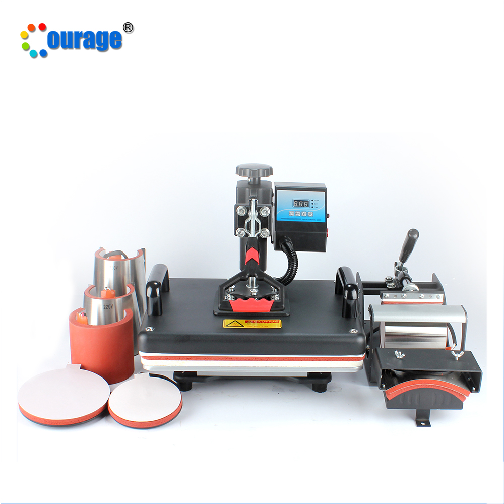 8-in-1 , 29cm x 38cm Heat Press Machine, - Clamshell, Digital Control - Image 3