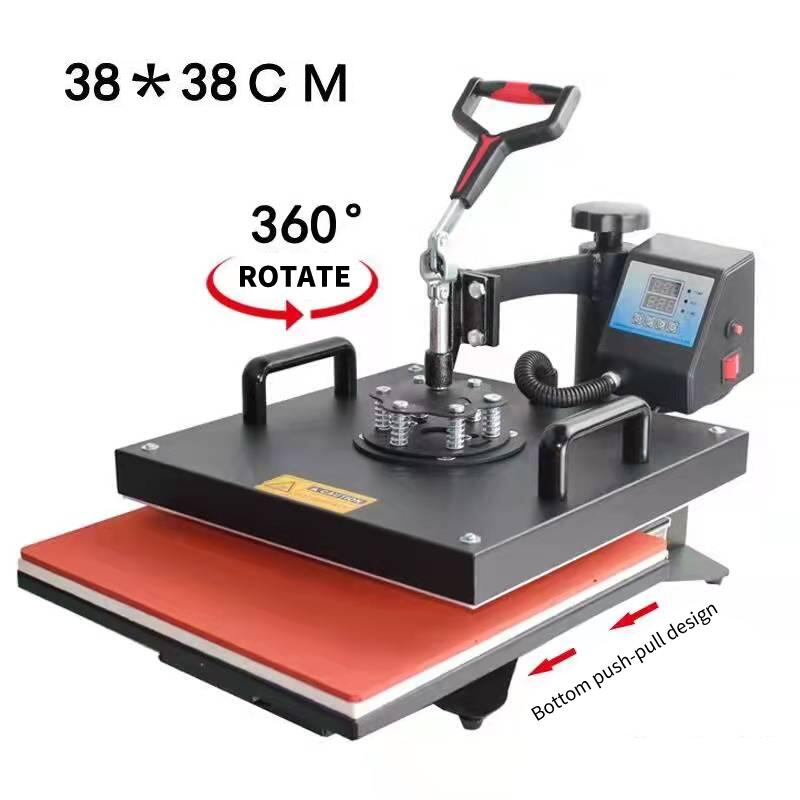 5-in-1, 38cm x 38cm Heat Press Machine, - Clamshell, Digital Control - Image 3